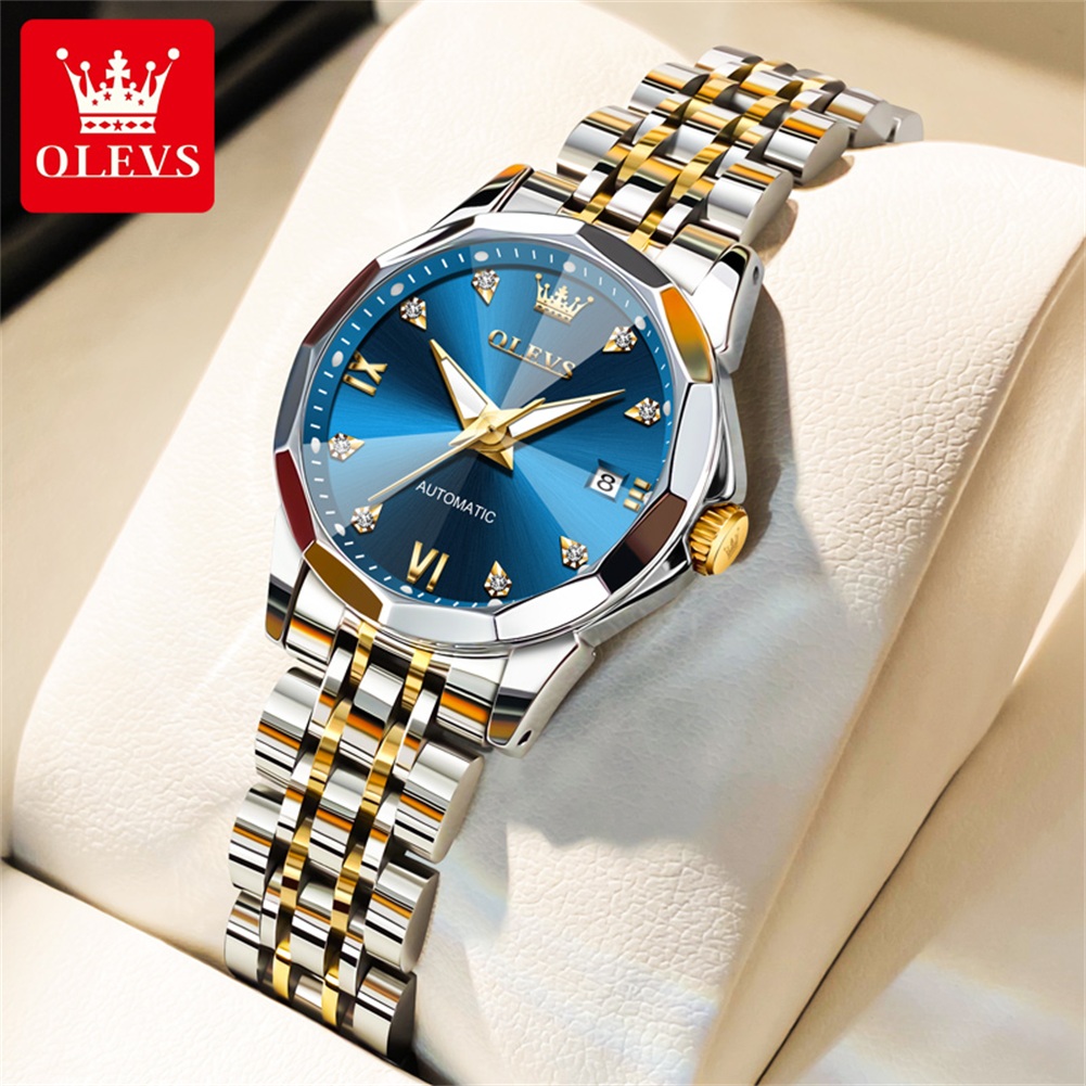 Ladies Fashion Watch - Женские часы OLEVS 9982 с блестящей