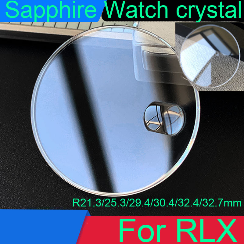 Watch Crystal Replacement - Круглый плоский сапфировый сменный кристалл для