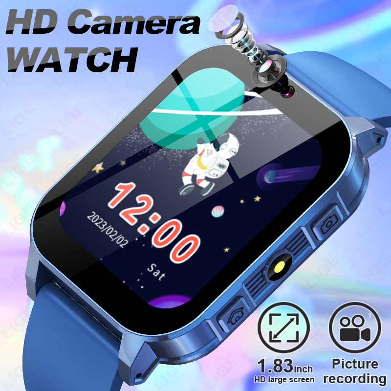 Smartwatch Watches Gift For Girls - Детские умные часы LIGE, обучающие слова,