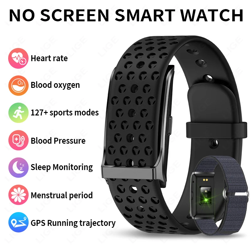 Smartwatch Latest Watches For Women - LIGE Смарт-часы без экрана, умные браслеты