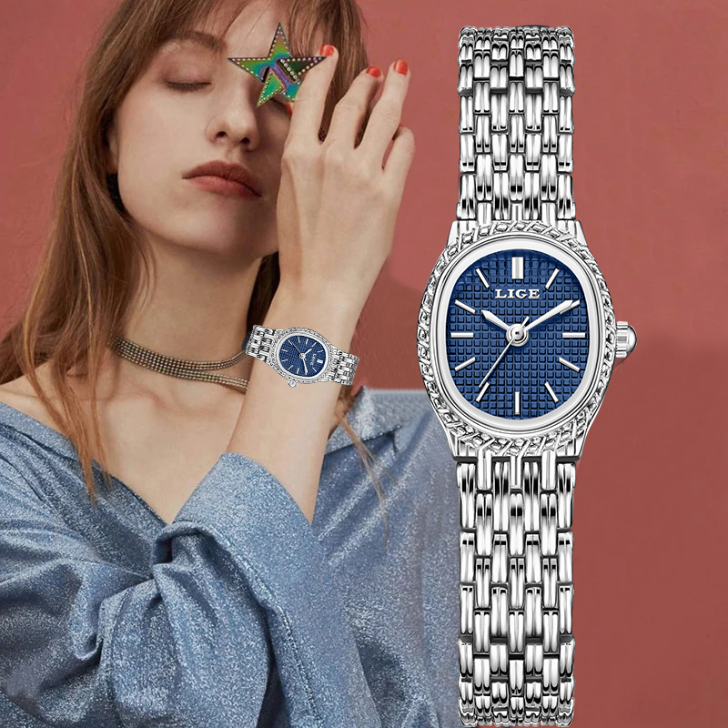 Ladies Fashion Watch - LIGE модные роскошные кварцевые женские часы