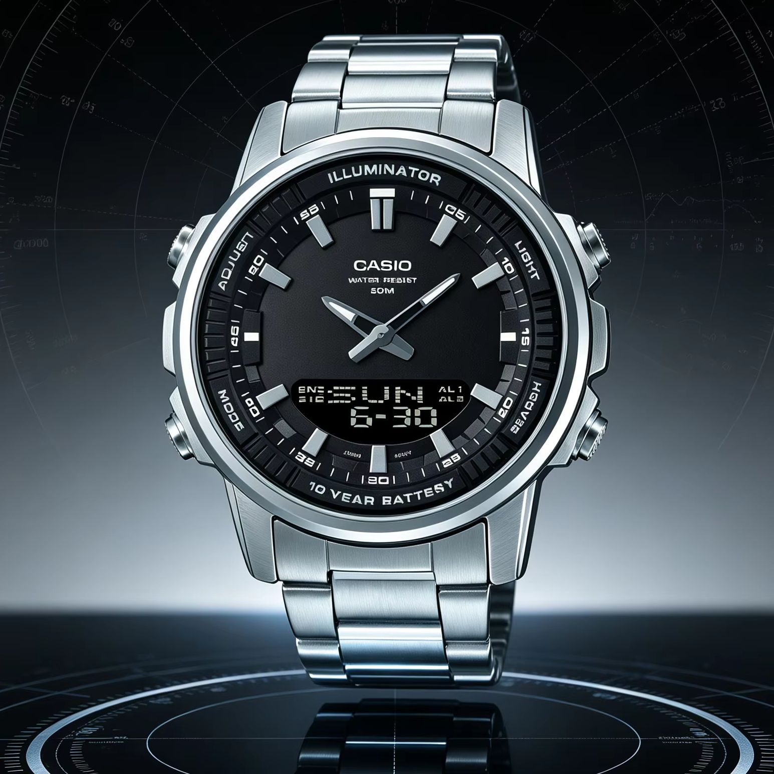 Smartwatch Casio Watches For Men - Casio AMW‑880D | Мужские часы из