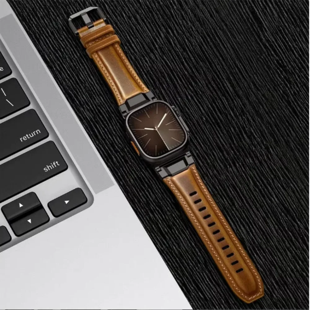 Прочный кожаный ремешок для Ap – обзор и цена Smartwatch Watches Gift For Girls