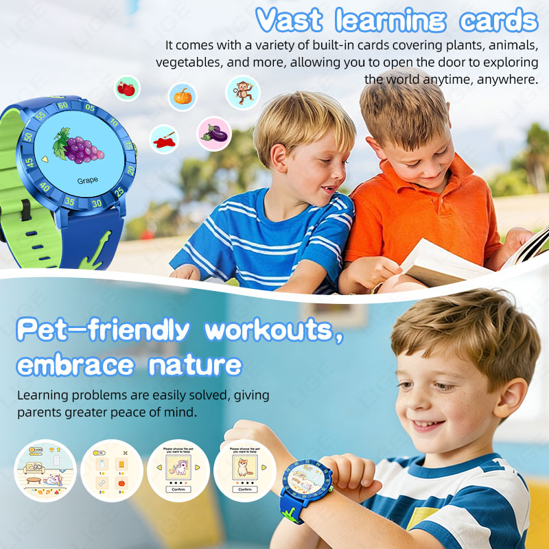 2026 Новые умные часы LIGE, де – обзор и цена Smartwatch Watches For Kid Boy With Alarm