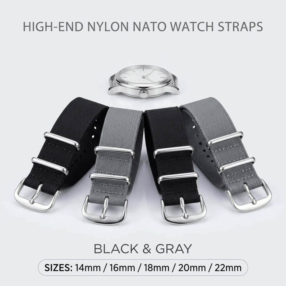 Ремешок для часов NATO 14/16/1 – обзор и цена Nato Strap Nylon