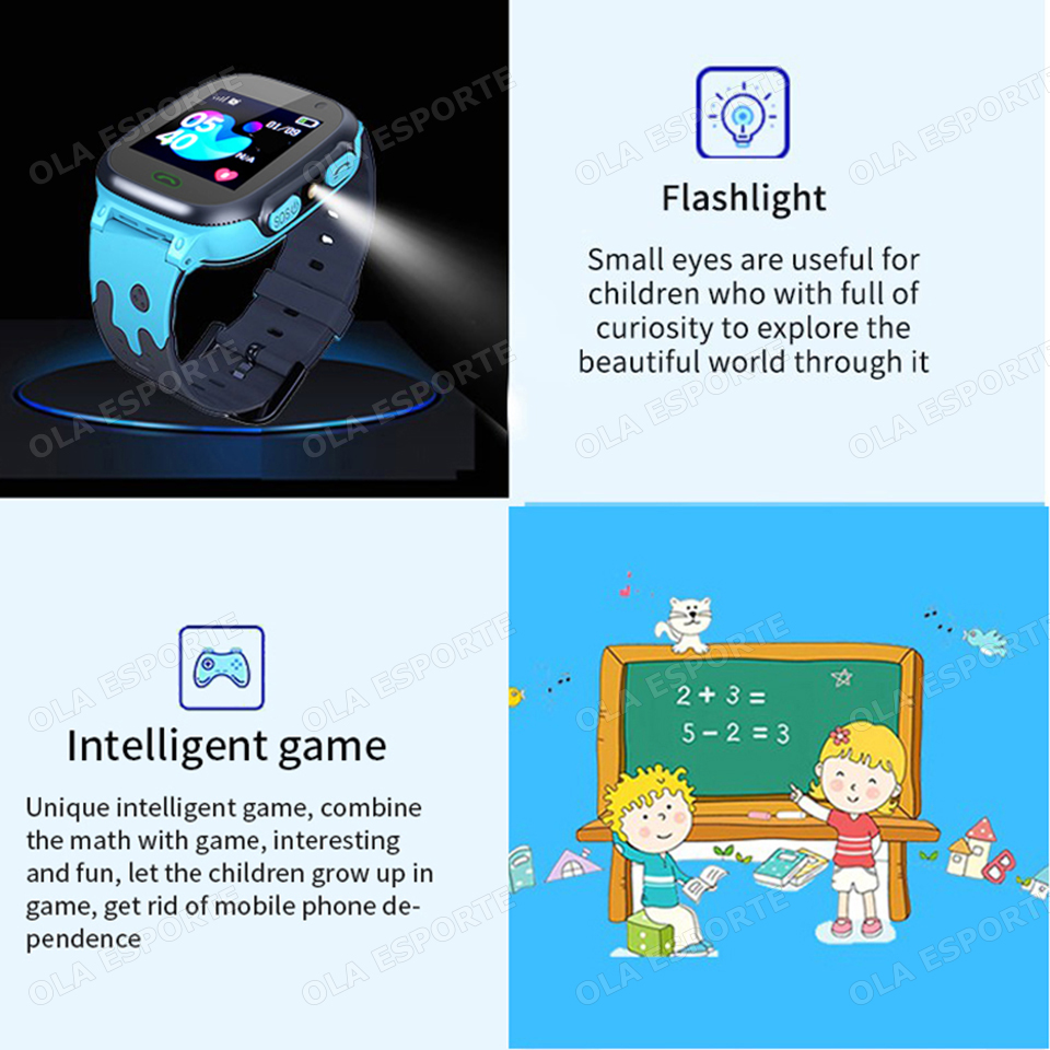 Новые детские умные часы с HD- – обзор и цена Smartwatch Watches Gift For Girls