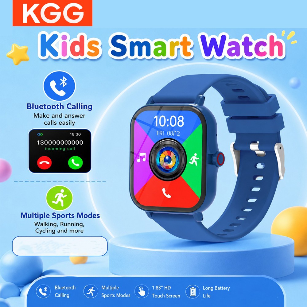 Детские умные часы с HD-экрано – обзор и цена Smartwatch Watches For Kid Boy With Alarm