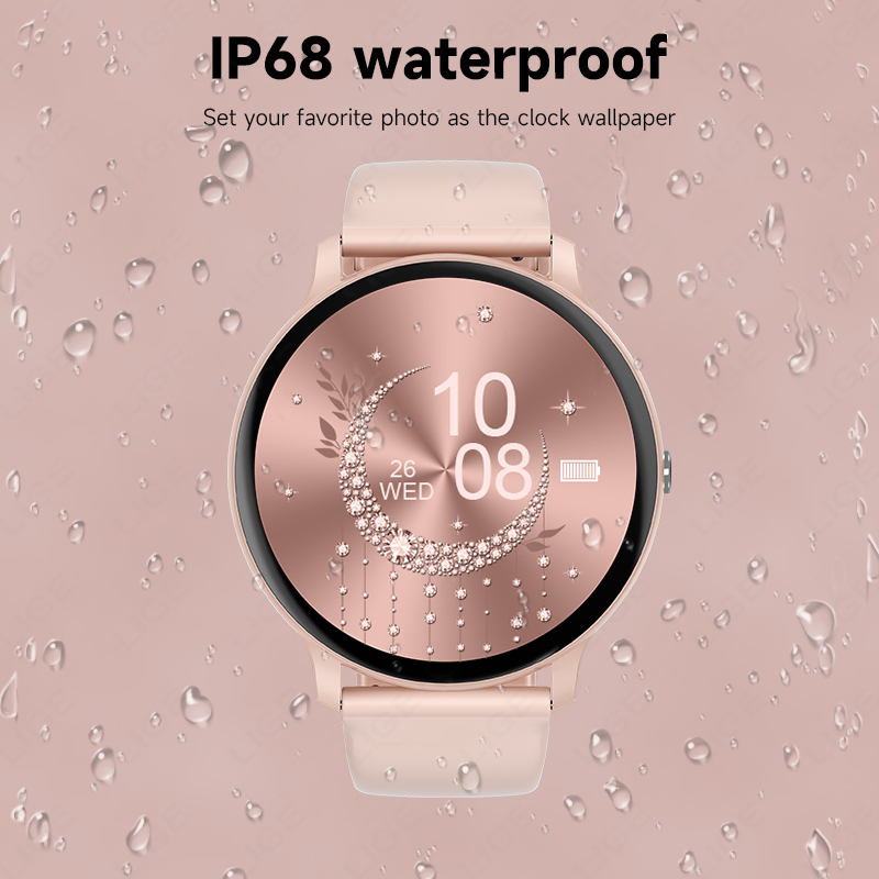 LIGE Смарт-часы для женщин и м – обзор и цена Smartwatch Ladies Watches For Women