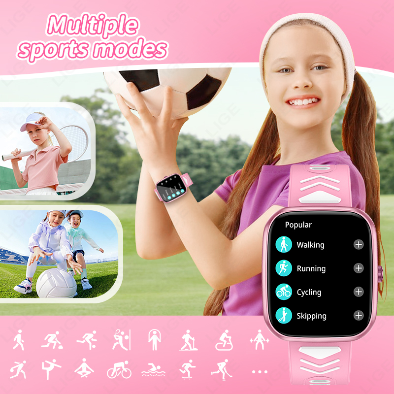 Смарт-часы LIGE для детей, мал – обзор и цена Smartwatch Watches For Kid Boy With Alarm