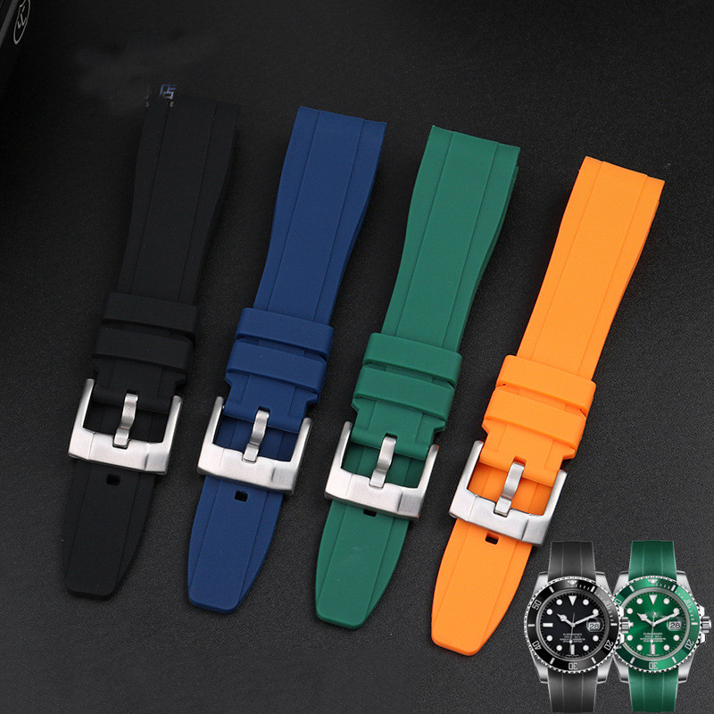 Резиновый ремешок с изогнутым  – обзор и цена Rolex Watch Submariner