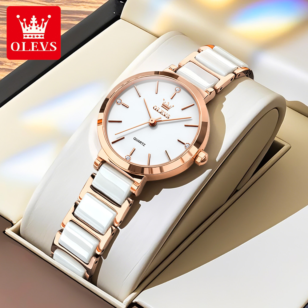 OLEVS женские часы 5877, роско – обзор и цена Ladies Fashion Watch