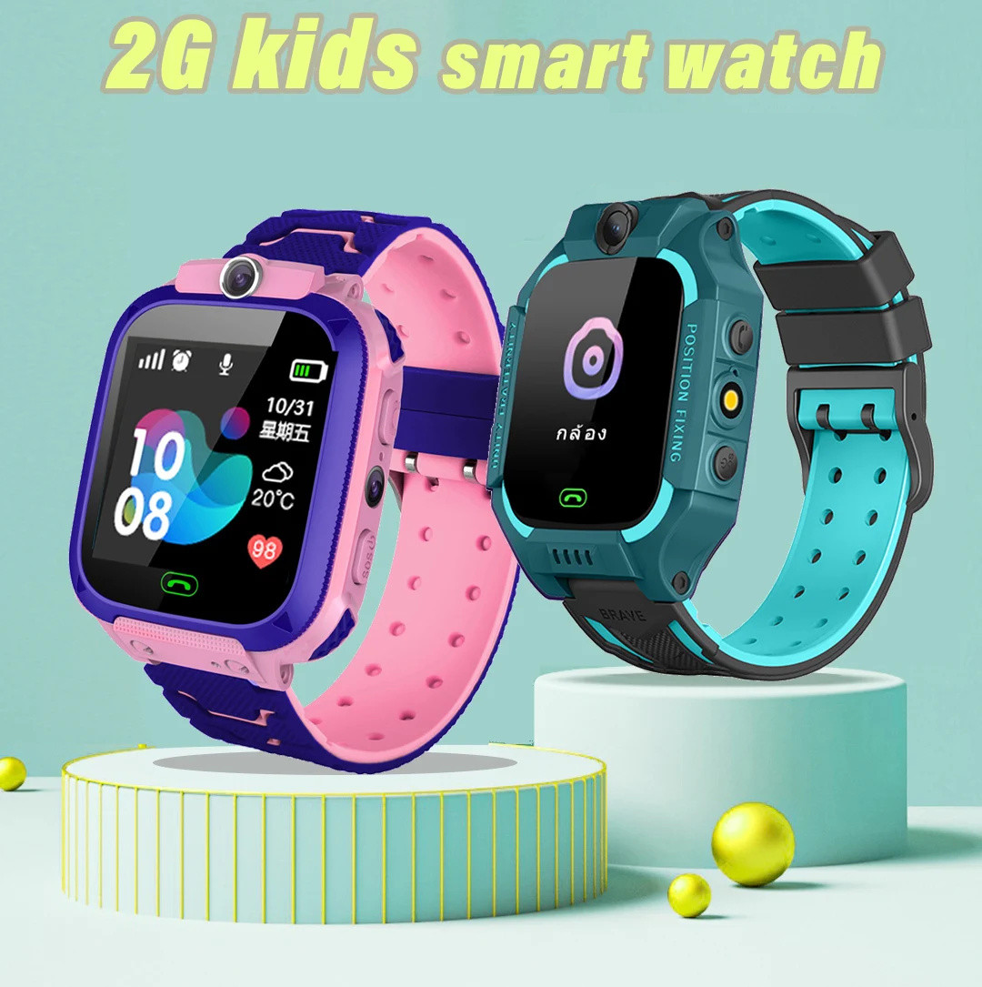 Q12 Детские Смарт-часы 2G SOS- – обзор и цена Smartwatch Watches Gift For Girls