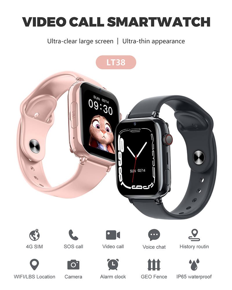 Новые детские смарт-часы 4G с  – обзор и цена Smartwatch Watches For Children