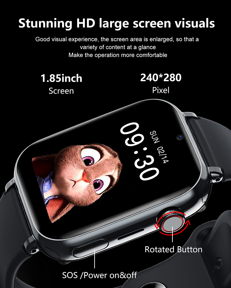 Новые детские смарт-часы 4G с  – обзор и цена Smartwatch Watches For Children
