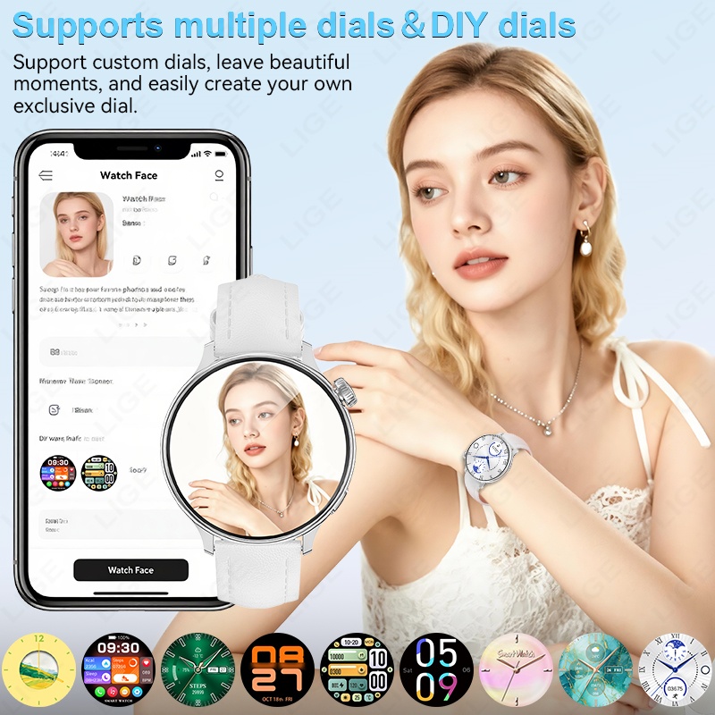 Роскошные женские умные часы L – обзор и цена Smartwatch Ladies Watches For Women