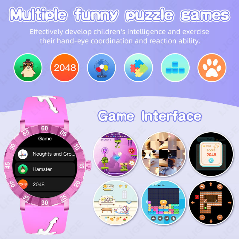 Умные часы LIGE для девочек с  – обзор и цена Smartwatch Watches Useful Gift For Boys