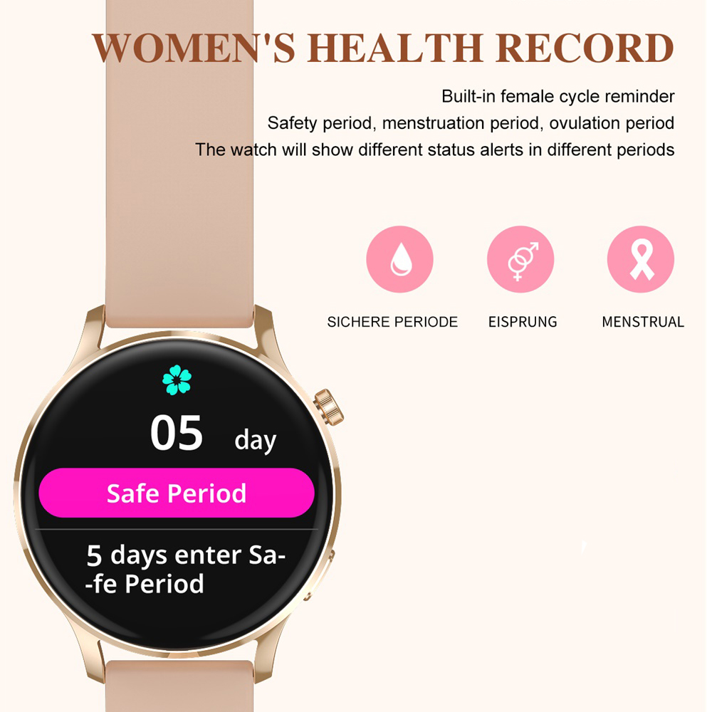 NFC-смарт-часы для женщин с фу – обзор и цена Smartwatch Ladies Watches For Women