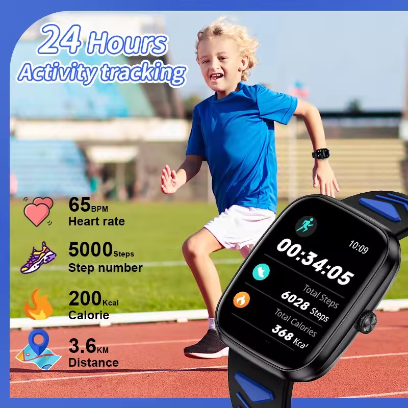 Детские умные часы для мальчик – обзор и цена Smartwatch Watches For Kid Boy With Alarm