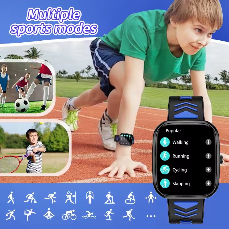 Детские умные часы для мальчик – обзор и цена Smartwatch Watches For Kid Boy With Alarm