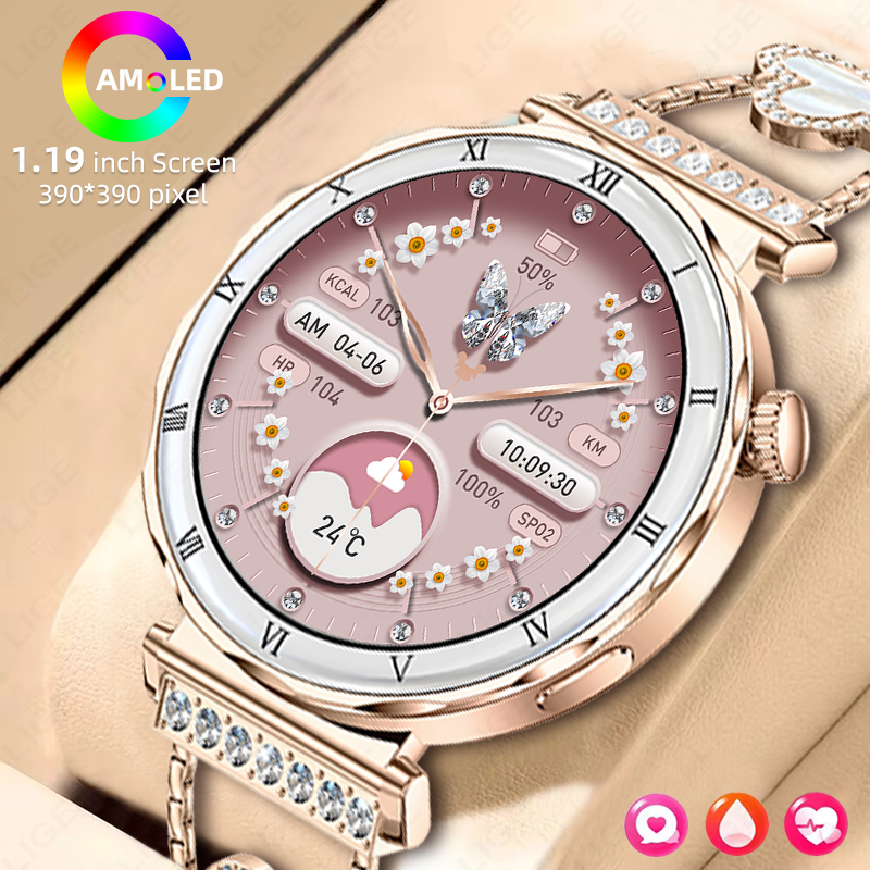 Роскошные умные часы, женские  – обзор и цена Smartwatch Latest Watches For Women