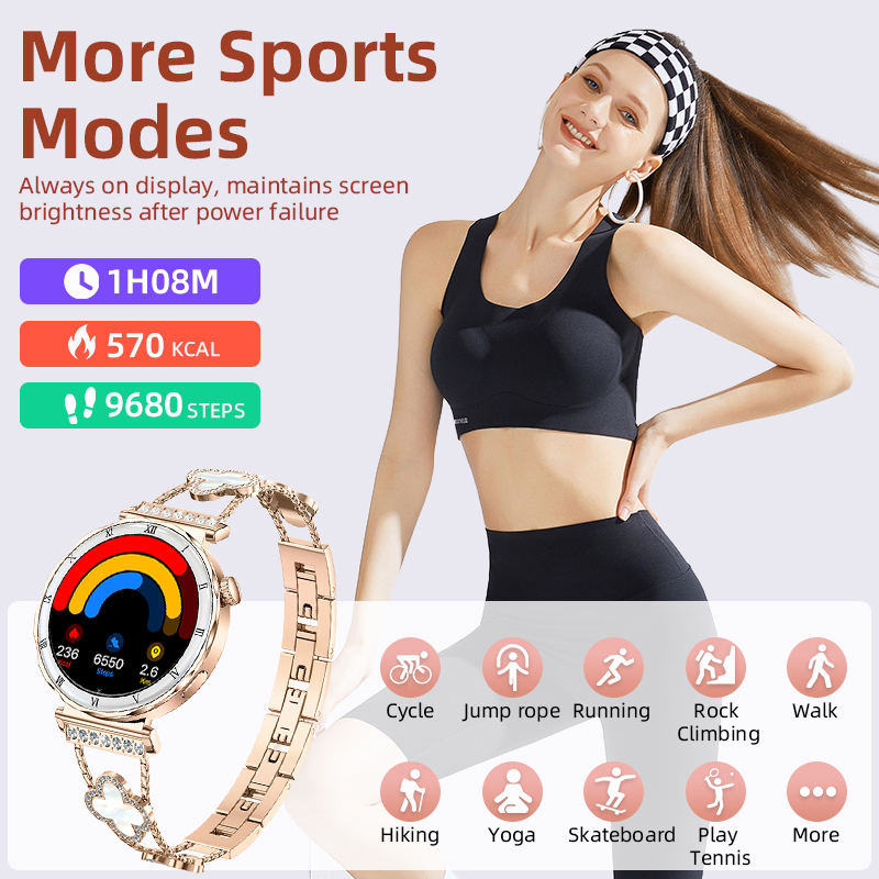 Роскошные умные часы, женские  – обзор и цена Smartwatch Latest Watches For Women