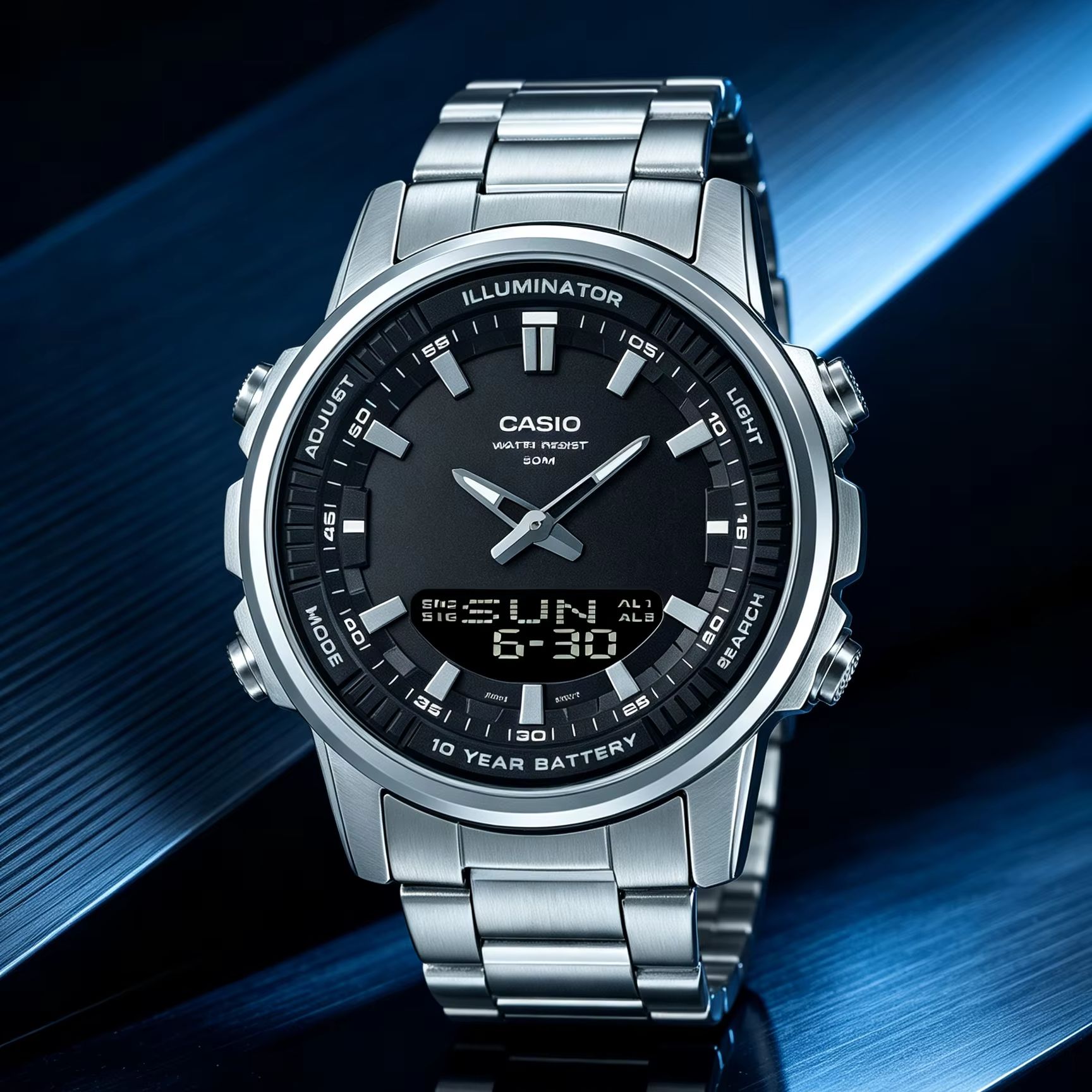 Casio AMW‑880D |   Мужские час – обзор и цена Smartwatch Casio Watches For Men