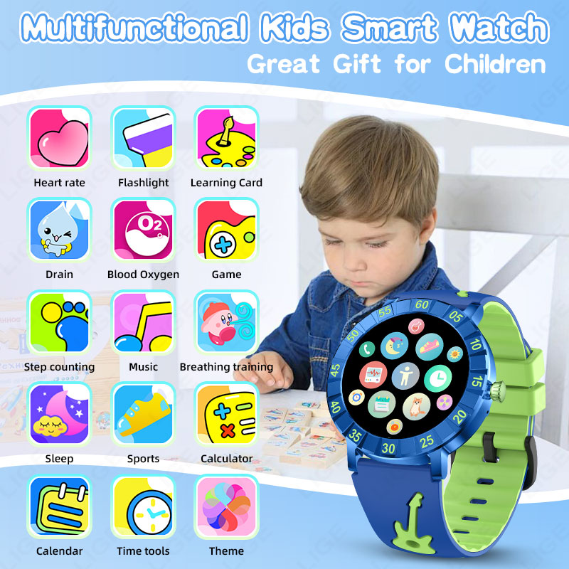 Детские умные часы LIGE 2026 H – обзор и цена Smartwatch Watches Useful Gift For Boys